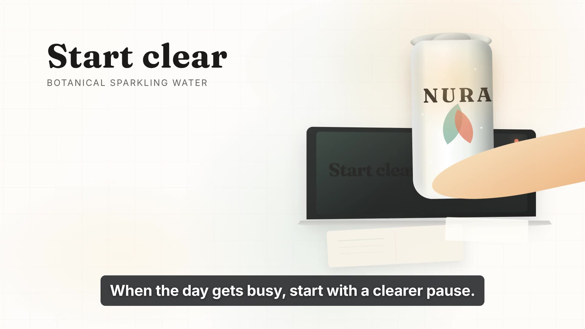 Still from the Frame24 film made for NURA, a consumer product